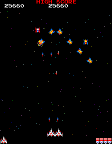 Arcade: Galaga (Fast Shoot)